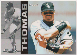 1994 Select #6 Frank Thomas Chicago White Sox HOF