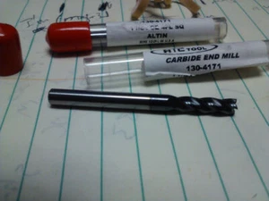 FLINO DE EXTREMO DE CARBURO .1719" 11/64" 4FL SE AlTiN - Imagen 1 de 1
