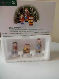 Department 56 - Photo with Santa #56444 North Pole (FREE SHIPPING) - Picture 1 of 1