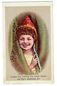 VTC-Wm H Frear-Largest and Leading Dry Goods Dealer-Troy Bazaar-Troy NY - Picture 1 of 2
