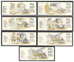 FB3 to FB9 Commercial Vehicles 50p folded booklets. Each sold separately. - Picture 1 of 15