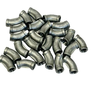 (LOT OF 25) 1/4" - 45° ELBOW 316 STAINLESS STEEL - Picture 1 of 6