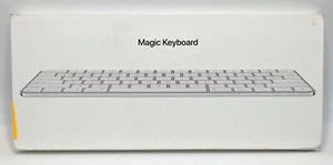 Apple Magic Keyboard - Silver - For Bluetooth Mac's - A2450 - MK2A3LL/A - Picture 1 of 6