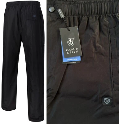 Island Green Lightweight Drop Hem Waterproof Golf Trousers  - W38 ONLY- RRP£45 - Image 1 of 4