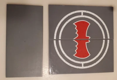 LEGO 76052 Batman Classic TV Series Batcave, placas 3 - 8x16 com adesivo no lugar - Imagem 1 de 2