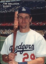 1995 Dodgers Mother's Baseball Card #7 Tim Wallach