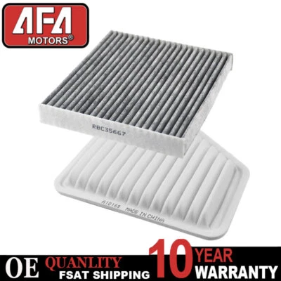 Engine & Cabin Air Filter For 2009-2011 Toyota Venza Corolla Matrix 2009-10 Vibe - Image 1 of 4