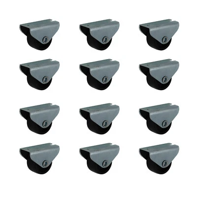 STRICKER-ROLLEN 12 x 25 mm Kastenrolle Möbelrolle Kastenbockrolle Bettkastenrolle Rolle