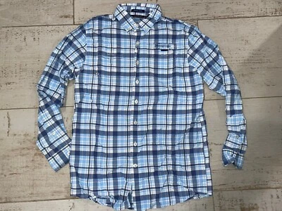 Camisa de manga larga con botones para niños Vineyard Vines Performance juvenil grande 16 usada en excelente estado Foto 1 de 4