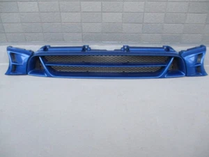 JDM SUBARU IMPREZA GG2 GG3 GDA GDB WRX V7 OPTION FRONT GRILL 02y-03y GRILLE - Picture 1 of 12