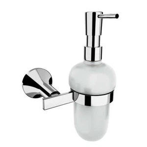 Banyetti Ariano Round Bathroom Soap Dispenser - Chrome - Picture 1 of 2