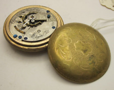 Antique Elgin Nat'l Watch Co Pocket Watch 6143113 Case New York 20 Year 1569528