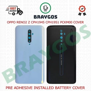 Rückseite Akkuabdeckung für OPPO Reno2 Z CPH1945 CPH1951 PCKM00 mit Klebstoff - Bild 1 von 3