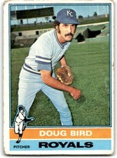1976 TOPPS DOUG BIRD KANSAS CITY ROYALS #96