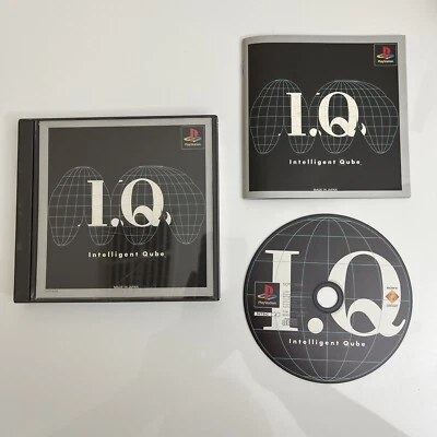 IQ: Intelligent Qube - Sony PlayStation PS1 NTSC-J JAPAN Puzzle 1997 Game - Image 1 of 4