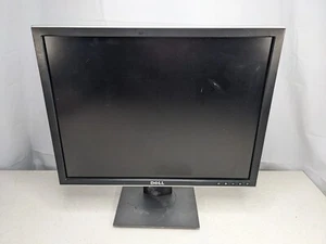 Dell 2007FPB 20" LCD Monitor 1600x1200 inputs for DVI VGA Composite RCA w Stand - Picture 1 of 13