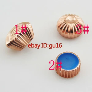 1 pieza Reloj Oro Rosa Corona Acero Ajuste Gaviota ST36 eta 6497,6498 Movimiento p607 - Imagen 1 de 3