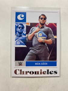 man.soor 2022 Panini Chronicles WWE #74 Card