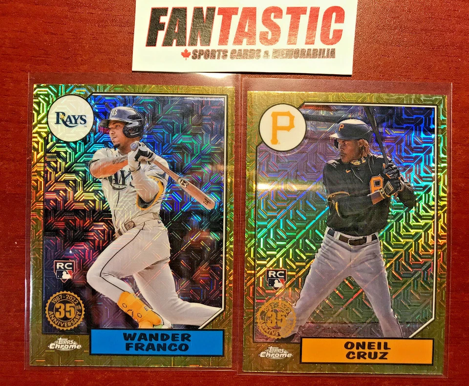 2022 Topps Series 2 - 1987 Chrome Silver Pack YOU PICK T87C2-1 to 100 inc RC etc - Image 1 of 2