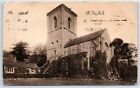 Postcard Little Malvern Church Worcestershire England Posted 1927