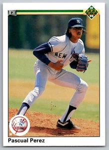 1990 Upper Deck Pascual Perez New York Yankees #769 - Picture 1 of 2