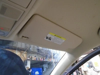 Passenger Sun Visor VIN J 8th Digit Sedan Illuminated Fits 07-10 JETTA 1442905 Foto 1 de 4