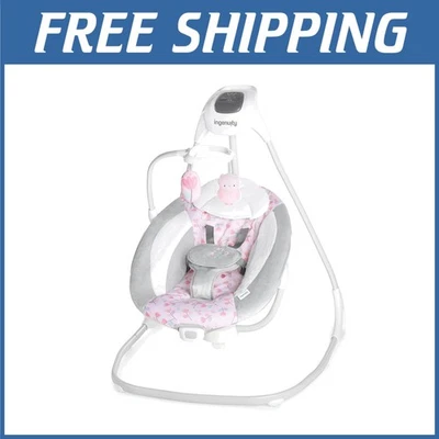 Columpio compacto para bebé SimpleComfort - Rosa Cassidy Foto 1 de 4