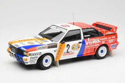 155841102 Audi Quattro A2 Schmidt Motorsport #2 H. Demuth / W. Lux Winners Hunsr - Immagine 1 di 4
