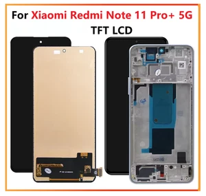 For Xiaomi Redmi Note 11 Pro+ 5G TFT LCD Display Touch Screen Digitizer W/Frame - Picture 1 of 2
