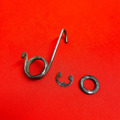 PW80 Rear Brake Lever Spring Mount Circlip Genuine OEM YAMAHA PW 80 1983-2006 - Image 1 of 4