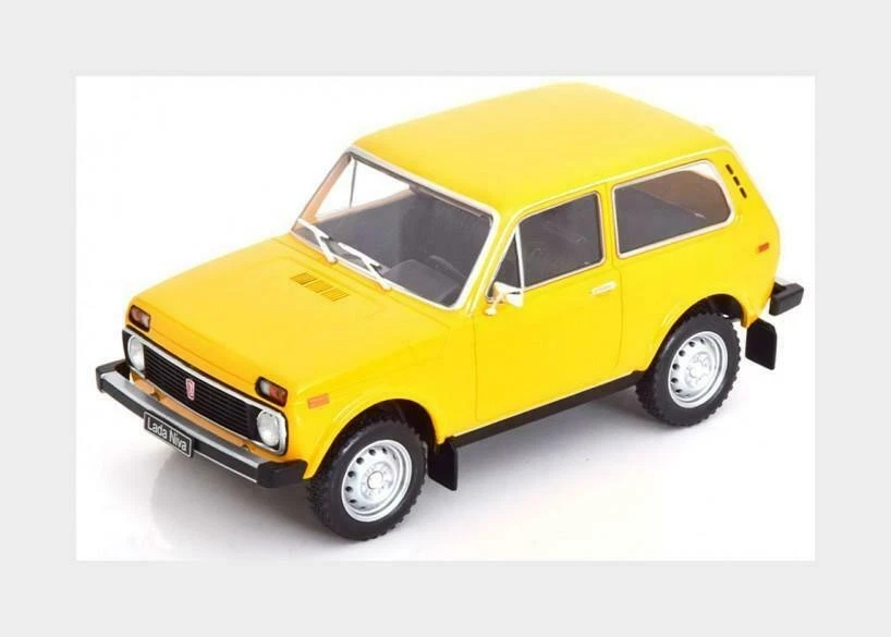 Lada Niva Dark Yellow 1 24 Whitebox WB124070