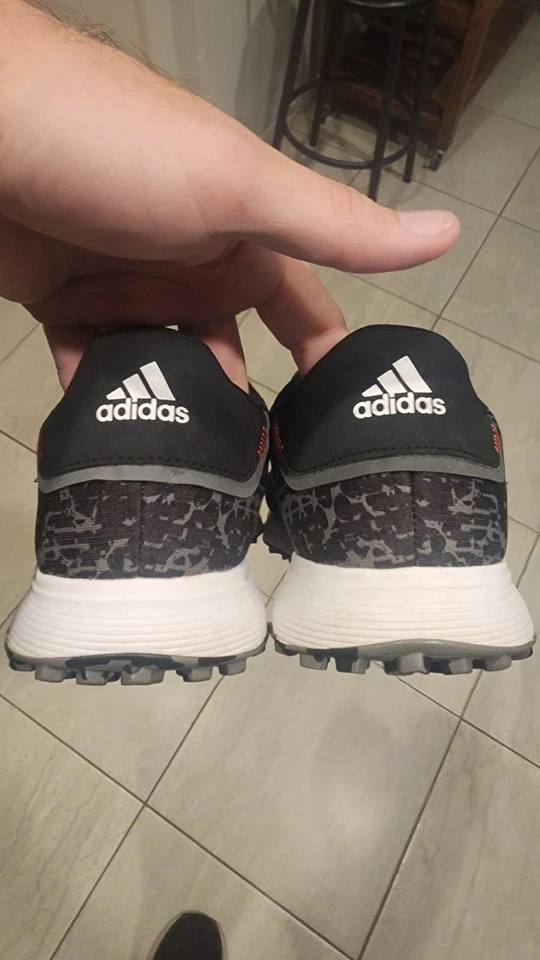 Adidas S2G Spikeless Golf Shoes Grey/White/Black - Men 13M, Very Good Condition - Image 1 of 4