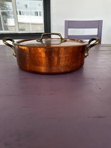 Mauviel for Williams Sonoma France Copper Rondeau, 5-Qt.copper pot - Picture 1 of 7