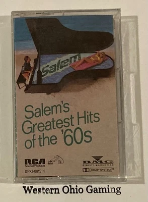 Salem's Greatest Hits of the '60s Cassette Tape NEW READ 1988 RCA BMG - Image 1 of 3