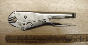 Vntg Craftsman USA 9-45341 Circle "I" Vise-Grip Type Plier,8-3/4",5/8" Jaws,EXC - Picture 1 of 8