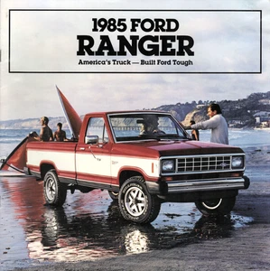 Folleto de concesionario Ford Ranger 1985 vintage - America's Truck Auto Folleto Nuevo de Lote Antiguo - Imagen 1 de 1
