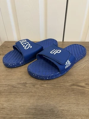 Custom DJ Khaled Bless Up Slides Worn By Wade Size 14 - Image 1 of 4