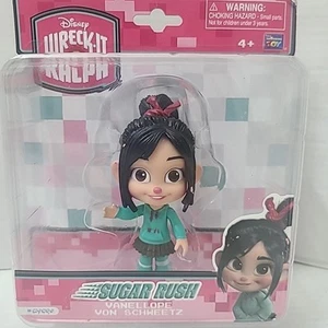 Rare Disney Wreck-It Ralph Vanellope Von Schweetz Sugar Rush 5" Figure New - Picture 1 of 3