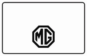 1949 1955 MG TD / TF Roadster Trunk Rubber Floor Mat Kit with MG-01 MG Logo - Picture 1 of 1