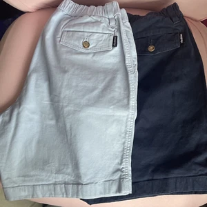 Lot of 2 Chubbies Mens 7" Inseam Chino Shorts Size L Light & Dark Blue - Picture 1 of 24
