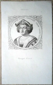 Impresión 1849 Cristóbal Colón, #1 - Imagen 1 de 1