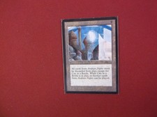MTG " City in a Bottle  " from Arabian Knights EX  some wear on top