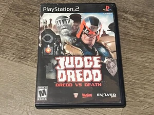 Judge Dredd: Dredd vs. Death PlayStation 2 PS2 Game + Case Authentic - Imagen 1 de 5