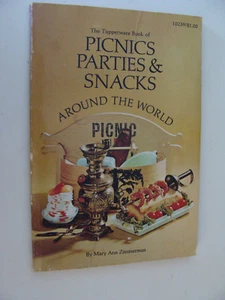 Tupperware Picnics Parties Snacks Around the World 1967 Cookbook by Zimmerman - Picture 1 of 1