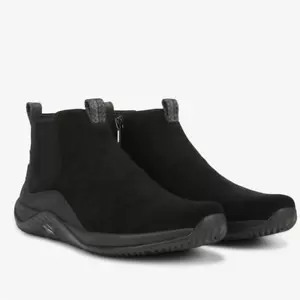 RYKA Echo Versa Ankle Suede Bootie, Water Repellant, Black, Size 9.5, NWOT - Picture 1 of 16