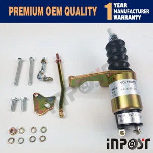 SA-3765-24 24V Shutoff Stop Solenoid For Deutz Bosch RSV Left Hand - Picture 1 of 2