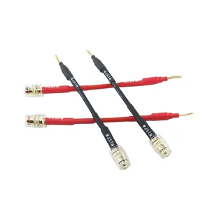 Flex Pin Banana Plugs to 4Mm Female Banana Jack Speaker Audio Adapter for Spring - Picture 1 of 12