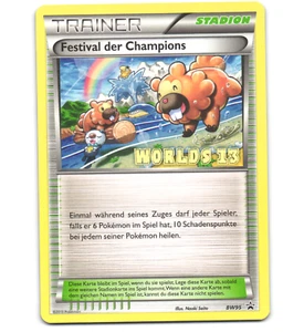 Pokemon 2013 Near Mint NM Champions Festival German World Championships BW95 - Picture 1 of 2