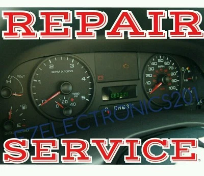 INSTRUMENT CLUSTER REPAIR SERVICE FOR FORD F250 F350 F450 F550 1999 TO 2008 - Image 1 of 2
