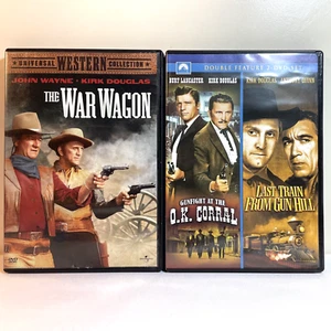 3 KIRK DOUGLAS MOVIES  (DVD) Action Adventure Drama Western - Imagen 1 de 9